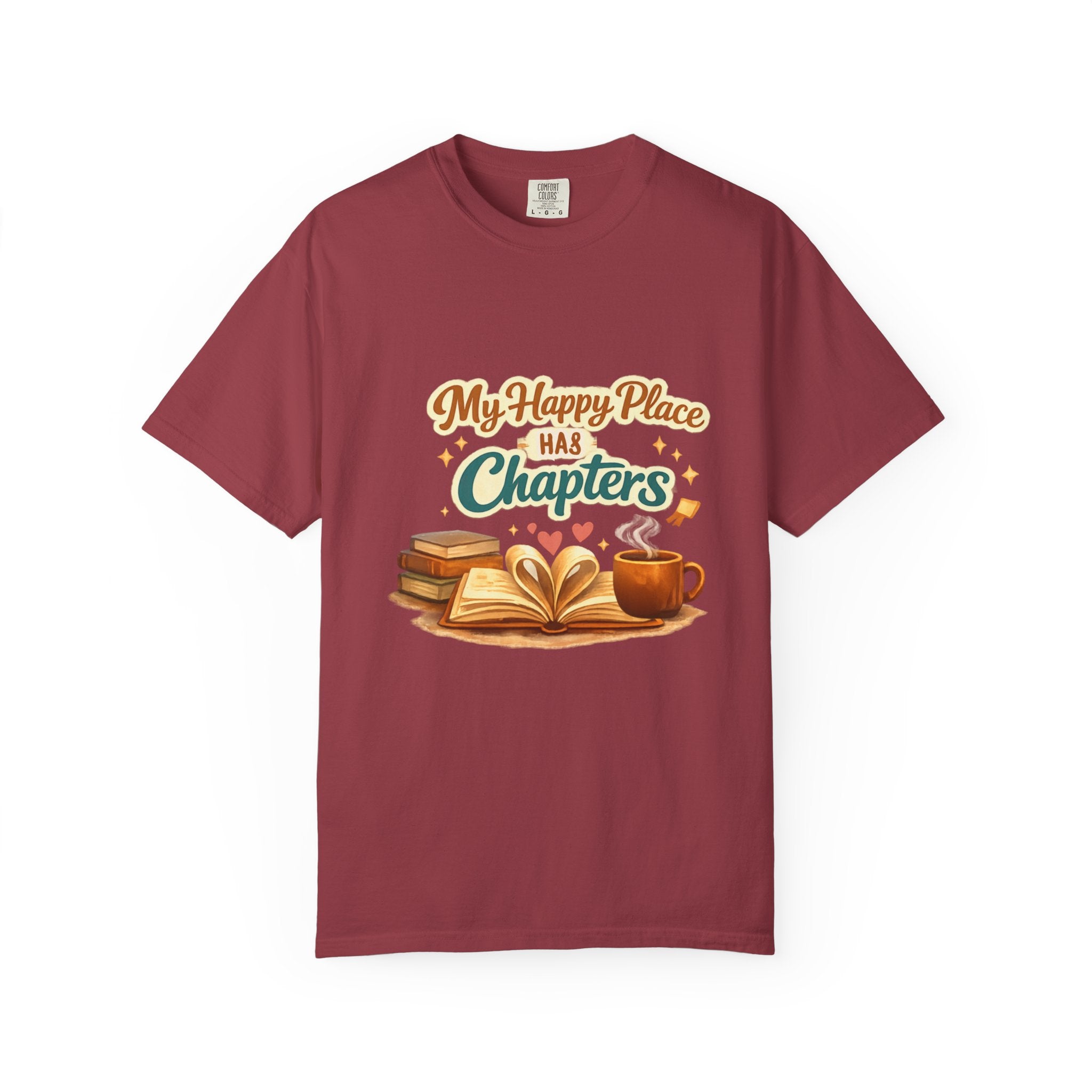 My Happy Place Has Chapters Women's T-Shirt