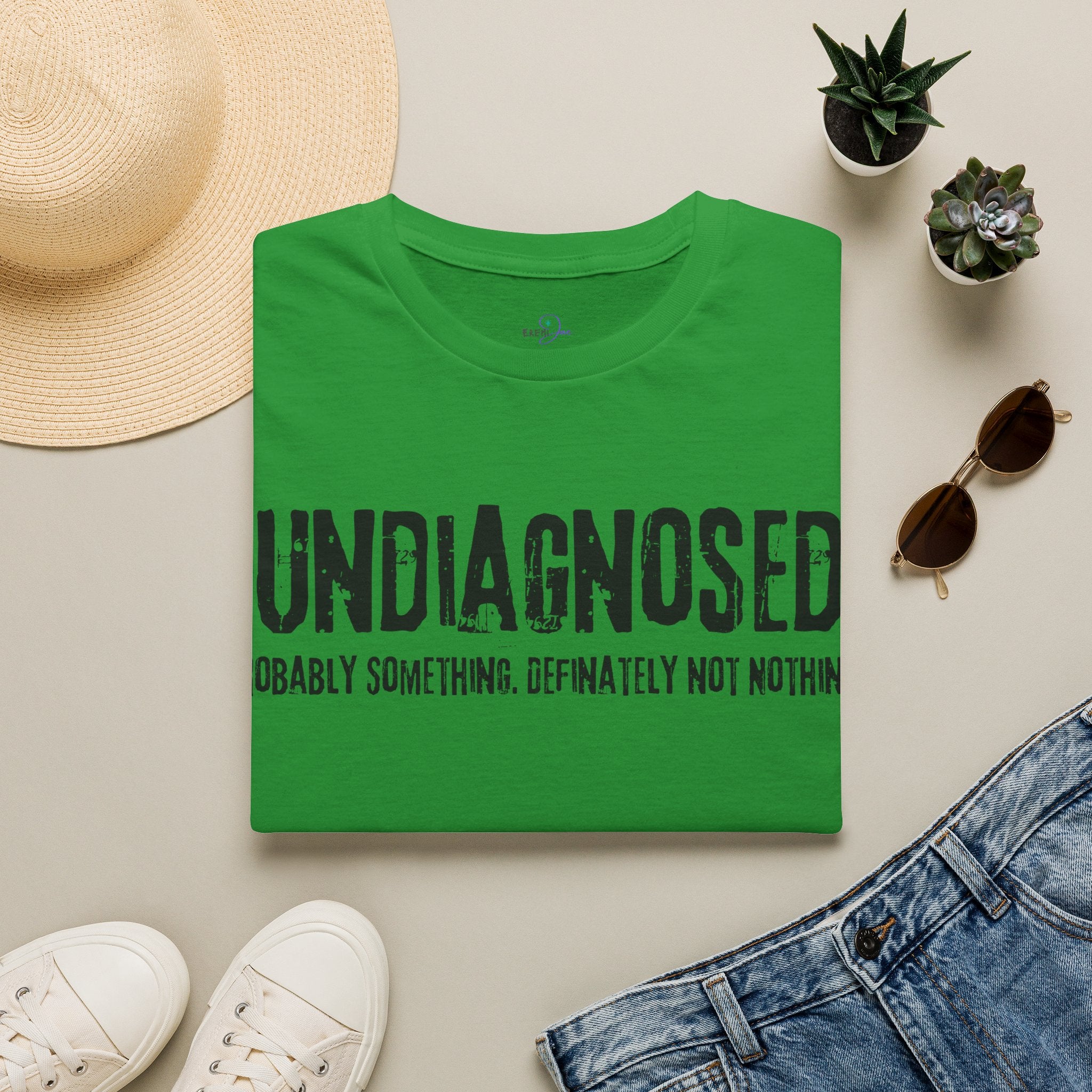 Undiagnosed Probably Something Definitely Not Nothing Adult T-Shirt
