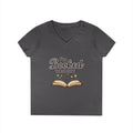 I'm Booked Tonight Ladies' V-Neck T-Shirt