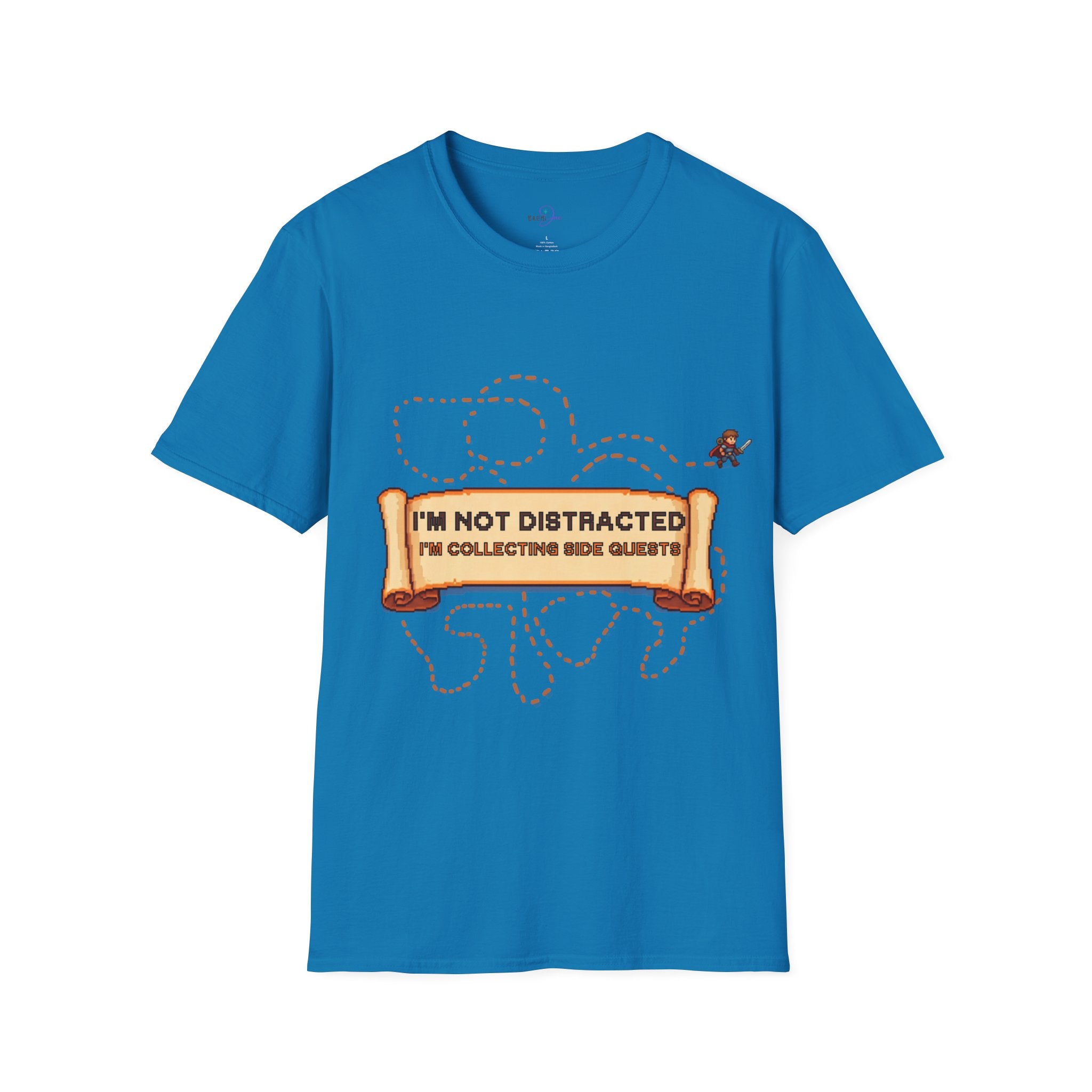 "I'm Not Distracted, I'm Collecting side quests" Adult Graphic Tee