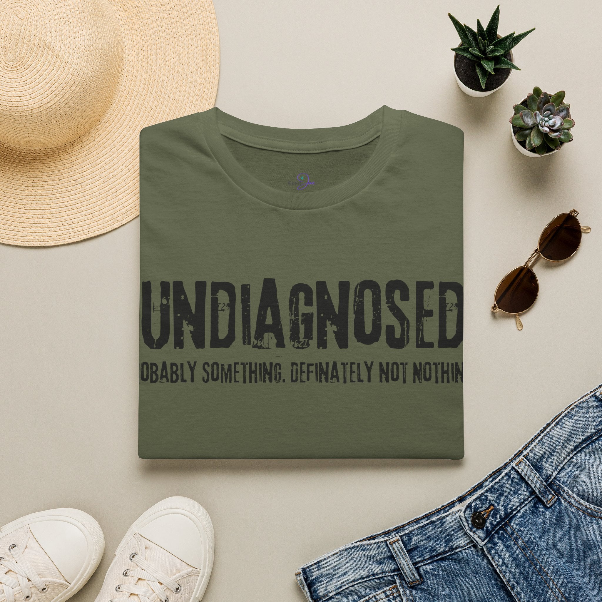 Undiagnosed Probably Something Definitely Not Nothing Adult T-Shirt