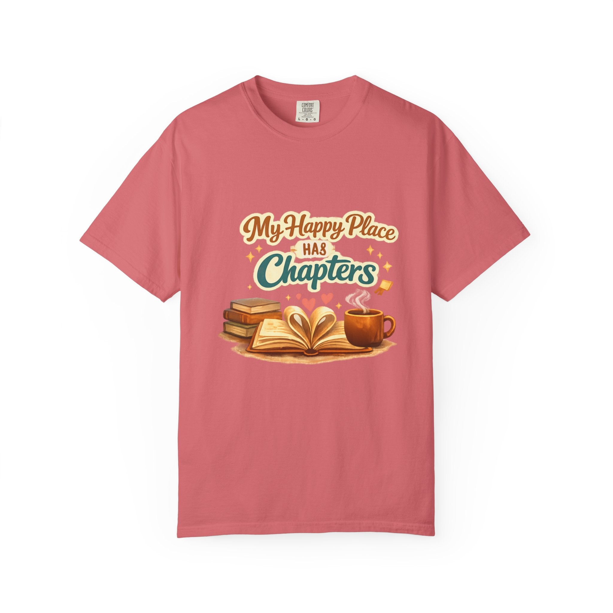 My Happy Place Has Chapters Women's T-Shirt