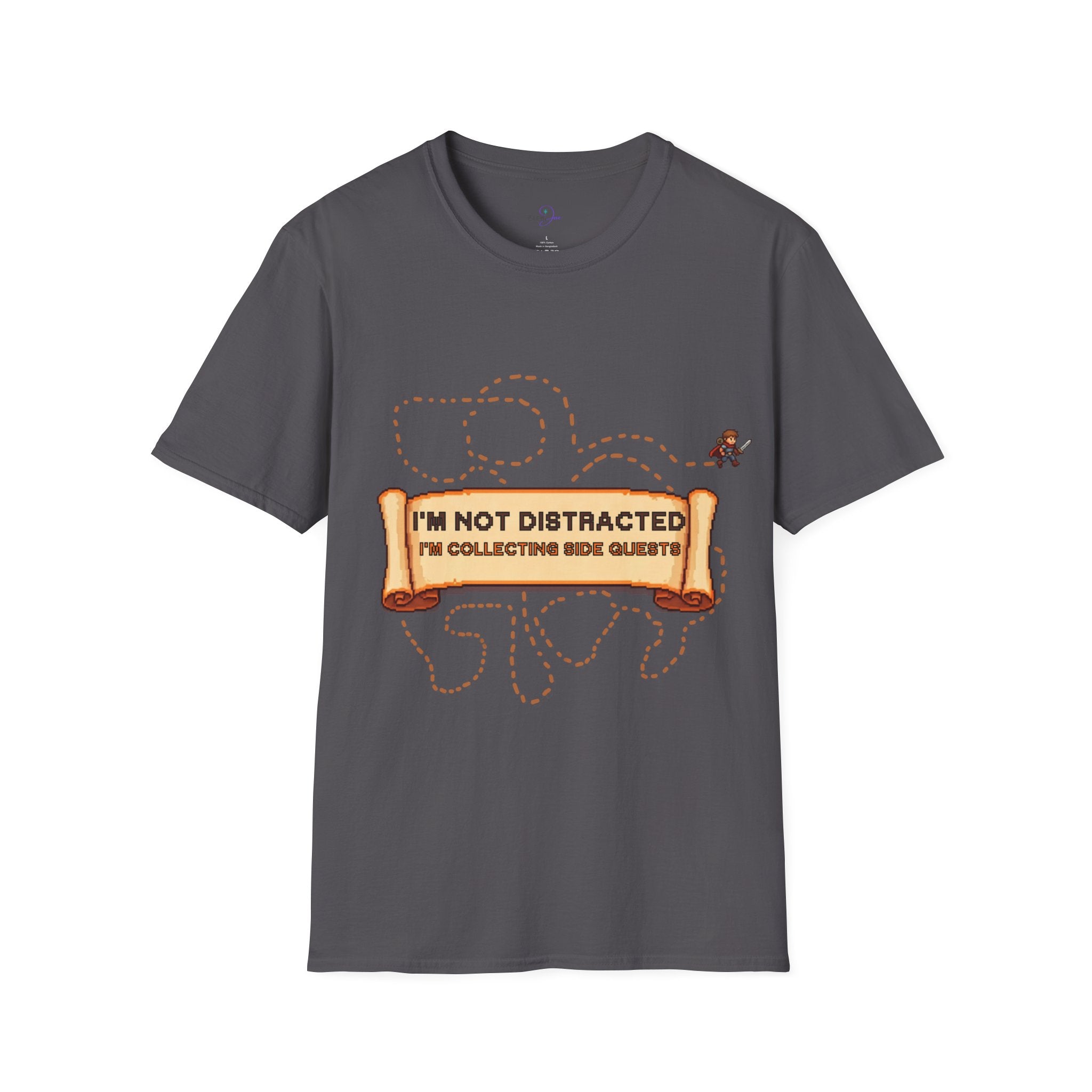 "I'm Not Distracted, I'm Collecting side quests" Adult Graphic Tee