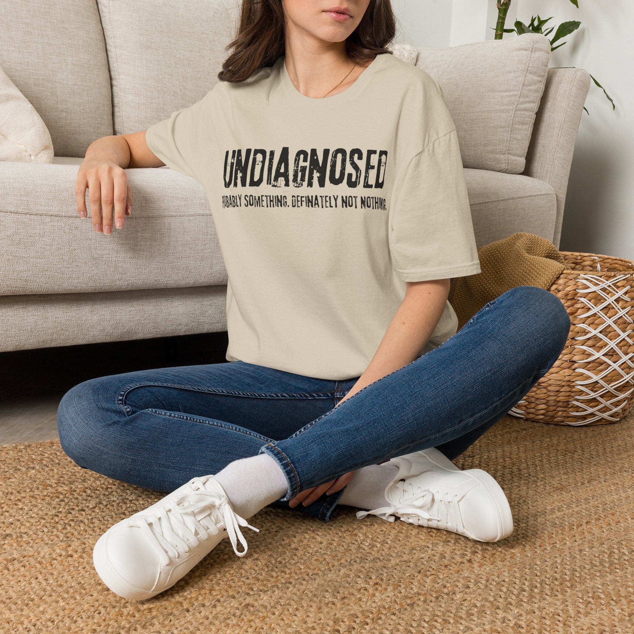Undiagnosed Probably Something Definitely Not Nothing Adult T-Shirt