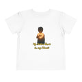 Toddler Tee — "My Sister Lives in My Heart" Golden Silhouette Memorial Shirt