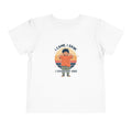 I Came I Saw I Covered My Ears Toddler Tee | Retro Sunset Boy Illustration