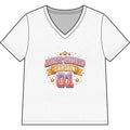Aunt Squad Captain 01 V-Neck Tee — Women's