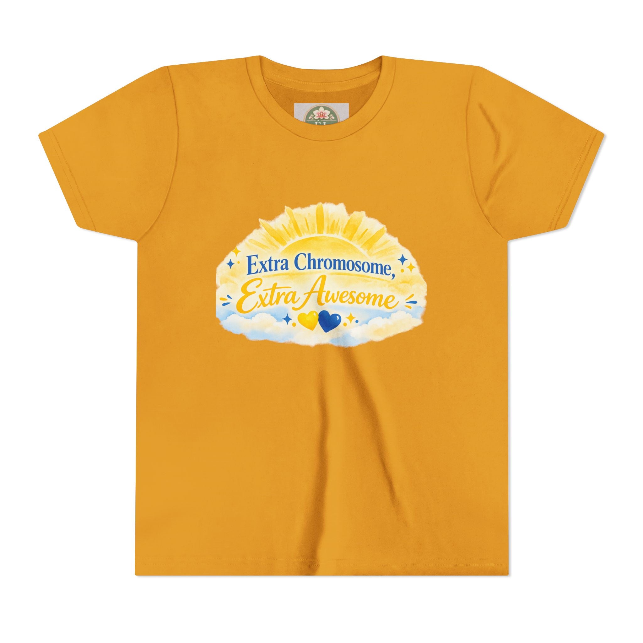 Youth Tee - "Extra Chromosome, Extra Awesome"  Down Syndrome Awareness Shirt