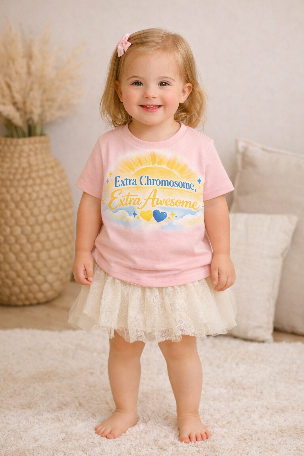 Toddler Short Sleeve Tee Extra Chromosome Extra Awesome