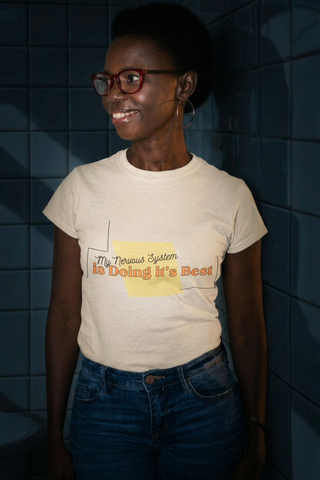 My Nervous System is Doing it's Best Adult T-Shirt
