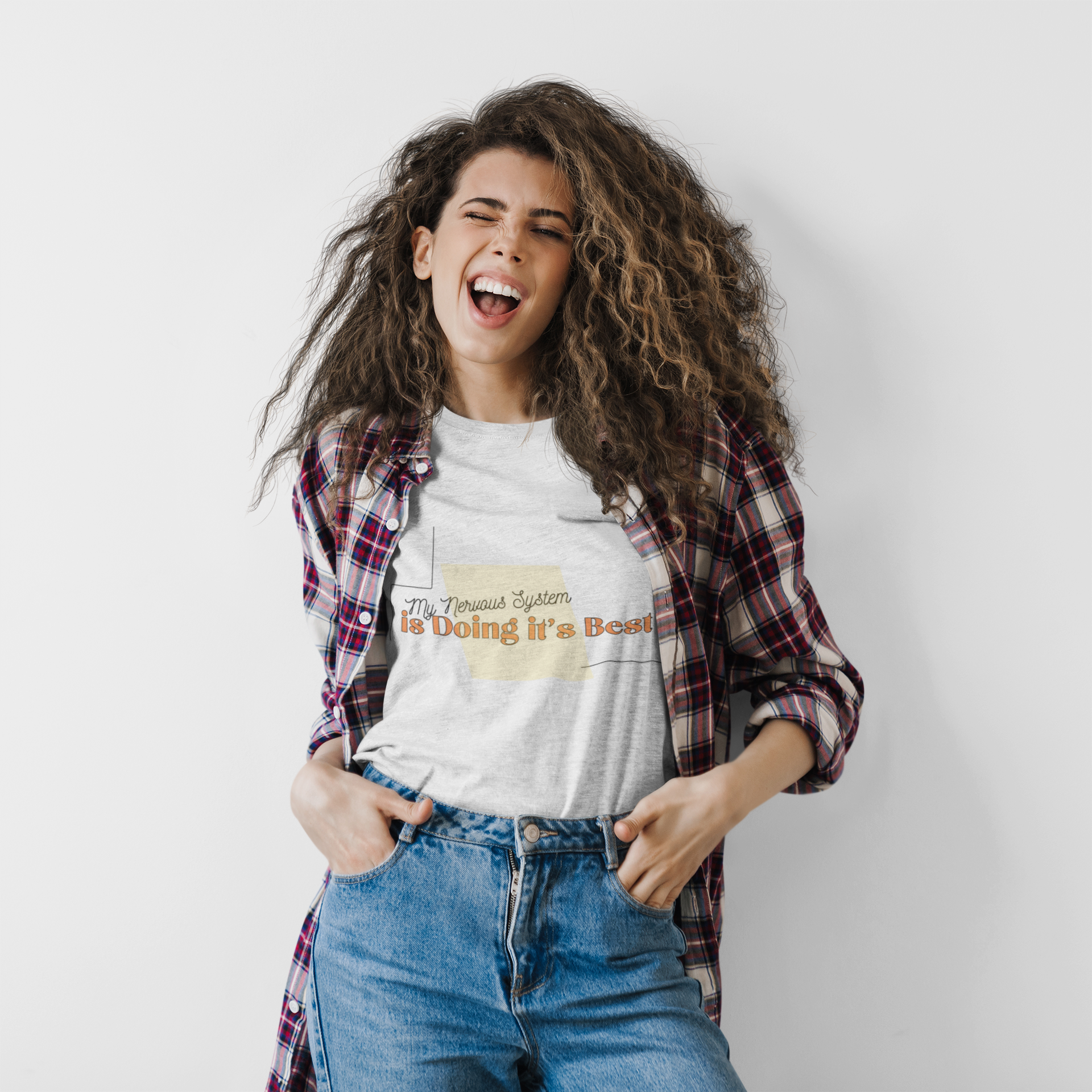 My Nervous System is Doing it's Best Adult T-Shirt
