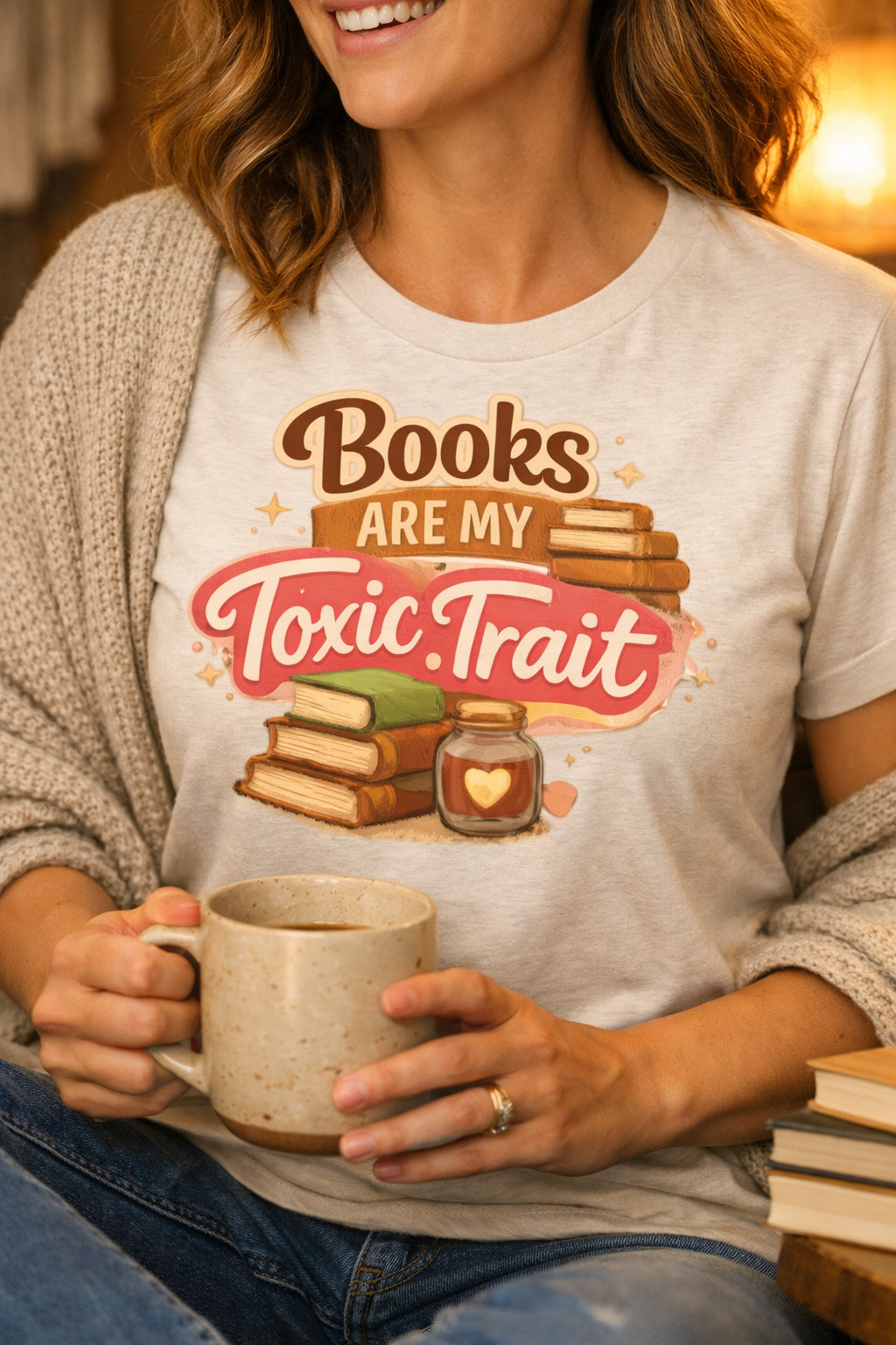Books Are My Toxic Trait Women's Tee