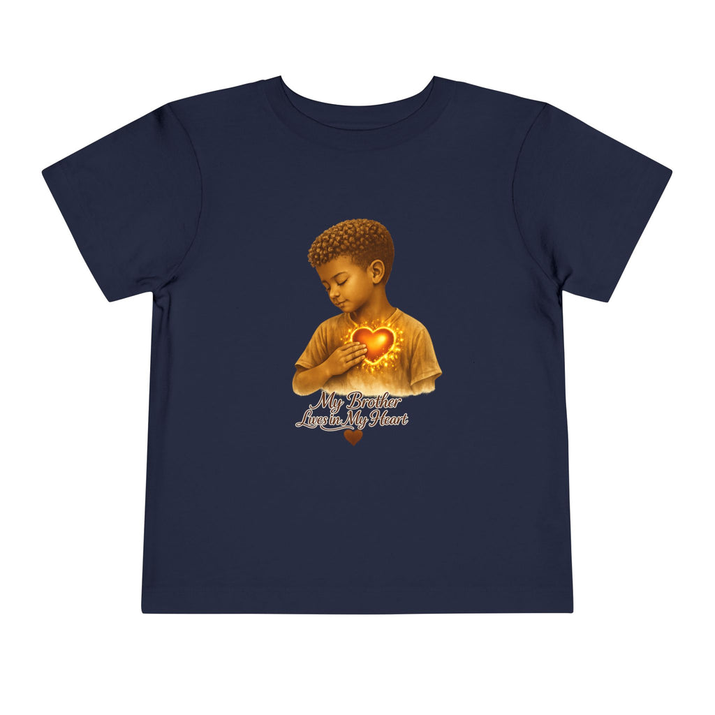 Toddler Tee - "My Brother Lives in My Heart" Remembrance Tee