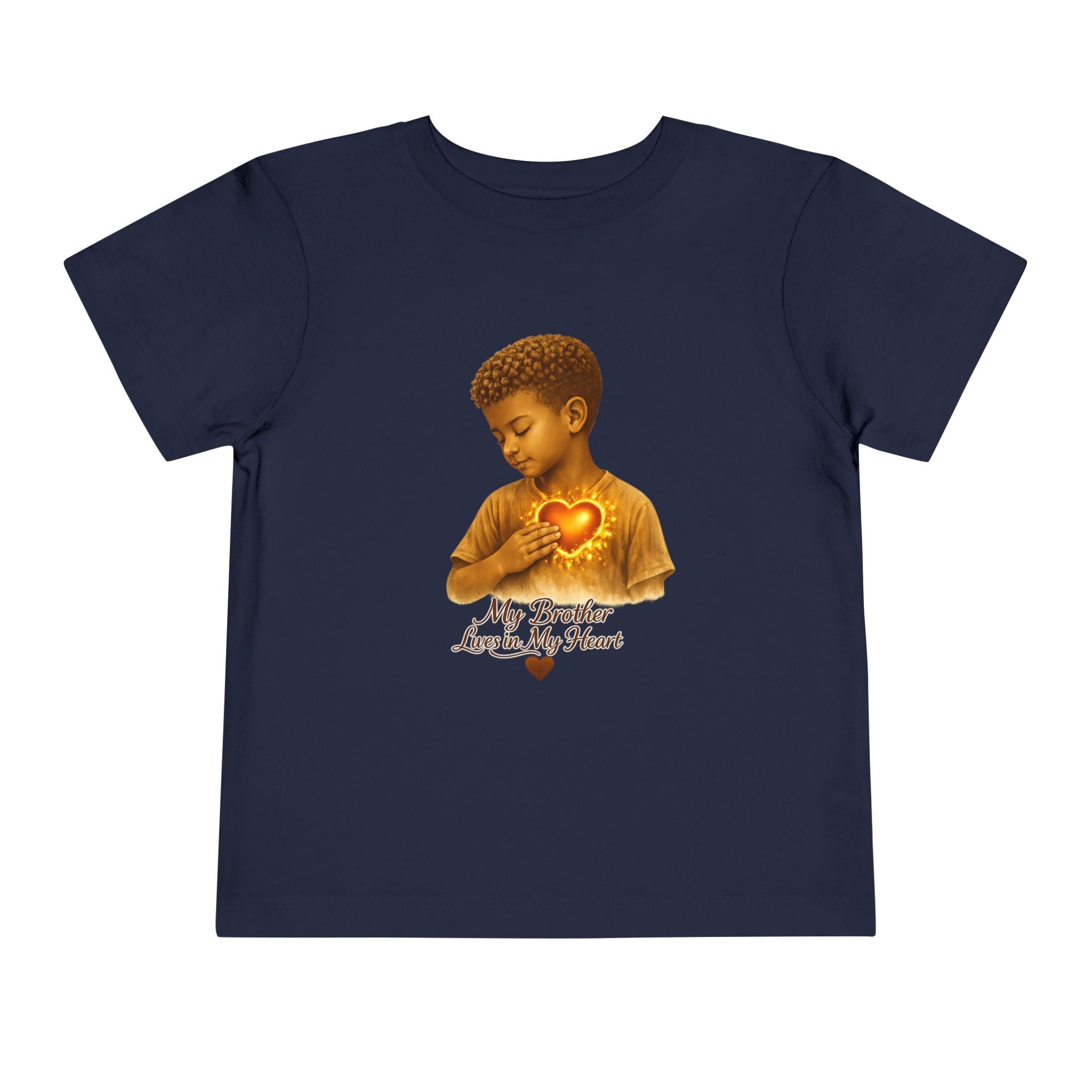 Toddler Tee - "My Brother Lives in My Heart" Remembrance Tee