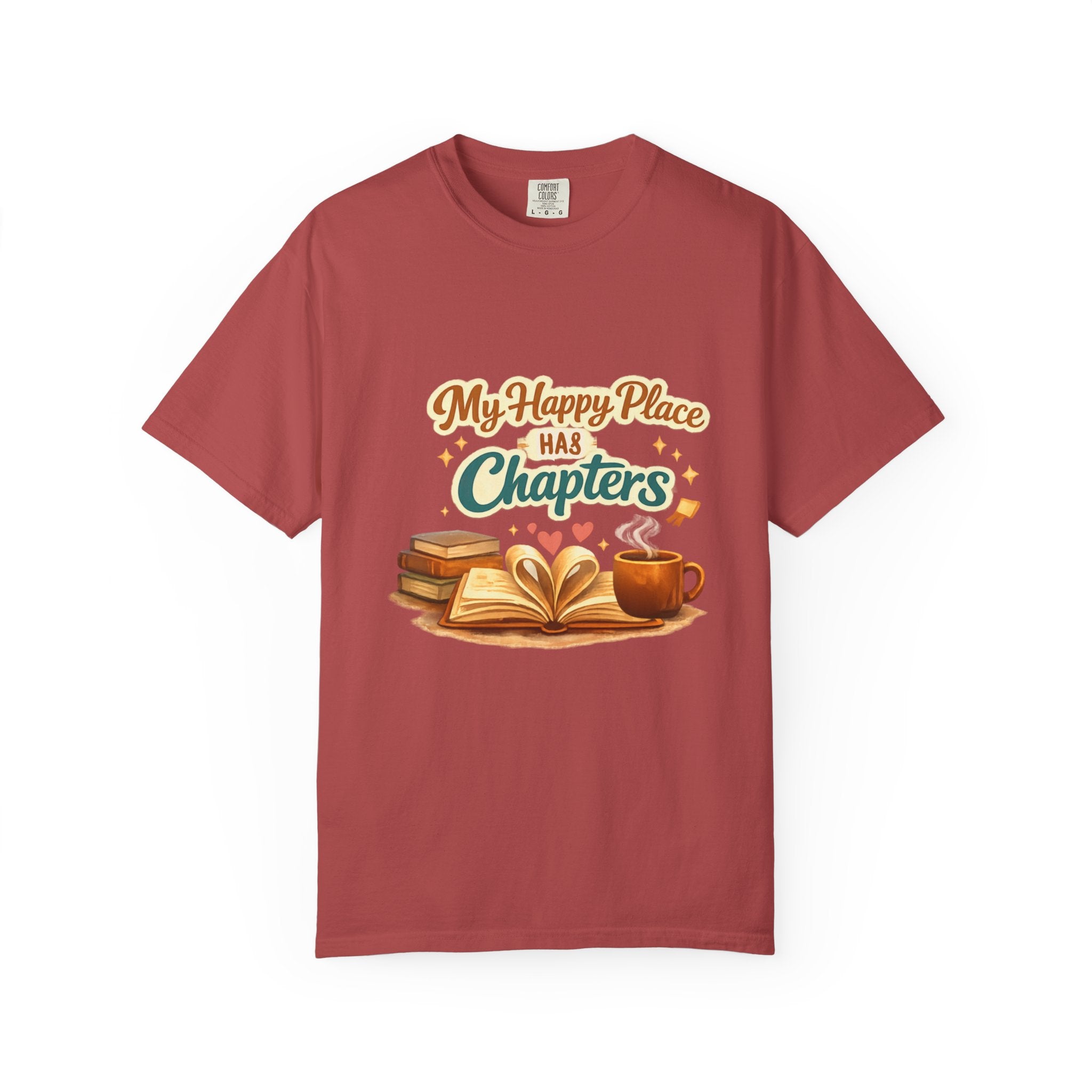 My Happy Place Has Chapters Women's T-Shirt