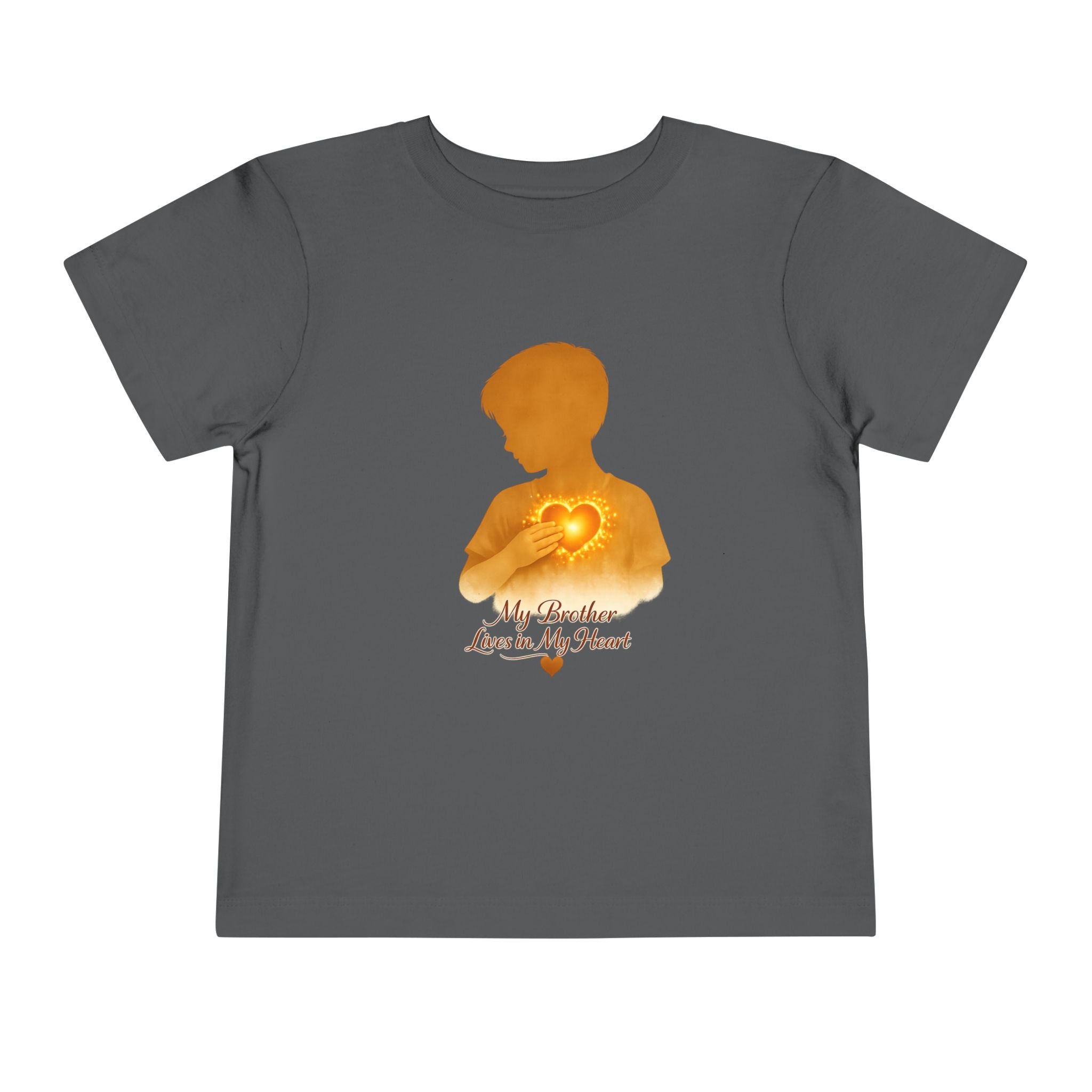 Toddler Tee - My Brother Lives in My Heart  Boy silhouette