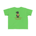 My Brother Lives in my Heart Toddler Tee |Dark Silhouette Girl Glowing Heart