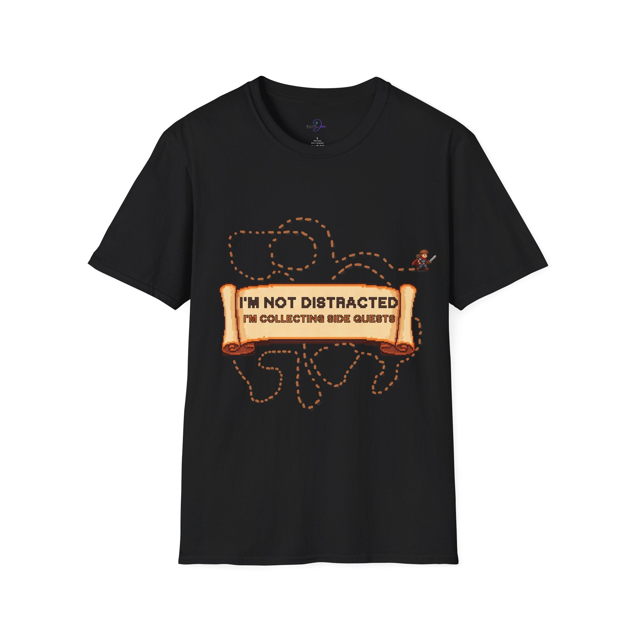 "I'm Not Distracted, I'm Collecting side quests" Adult Graphic Tee