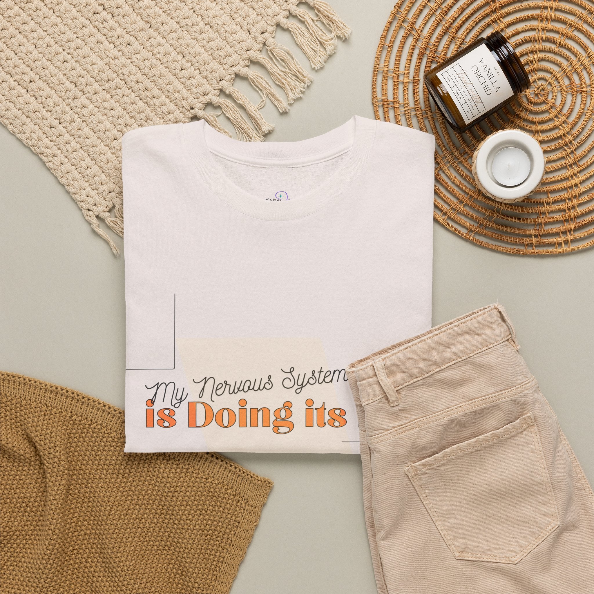 My Nervous System is Doing it's Best Adult T-Shirt