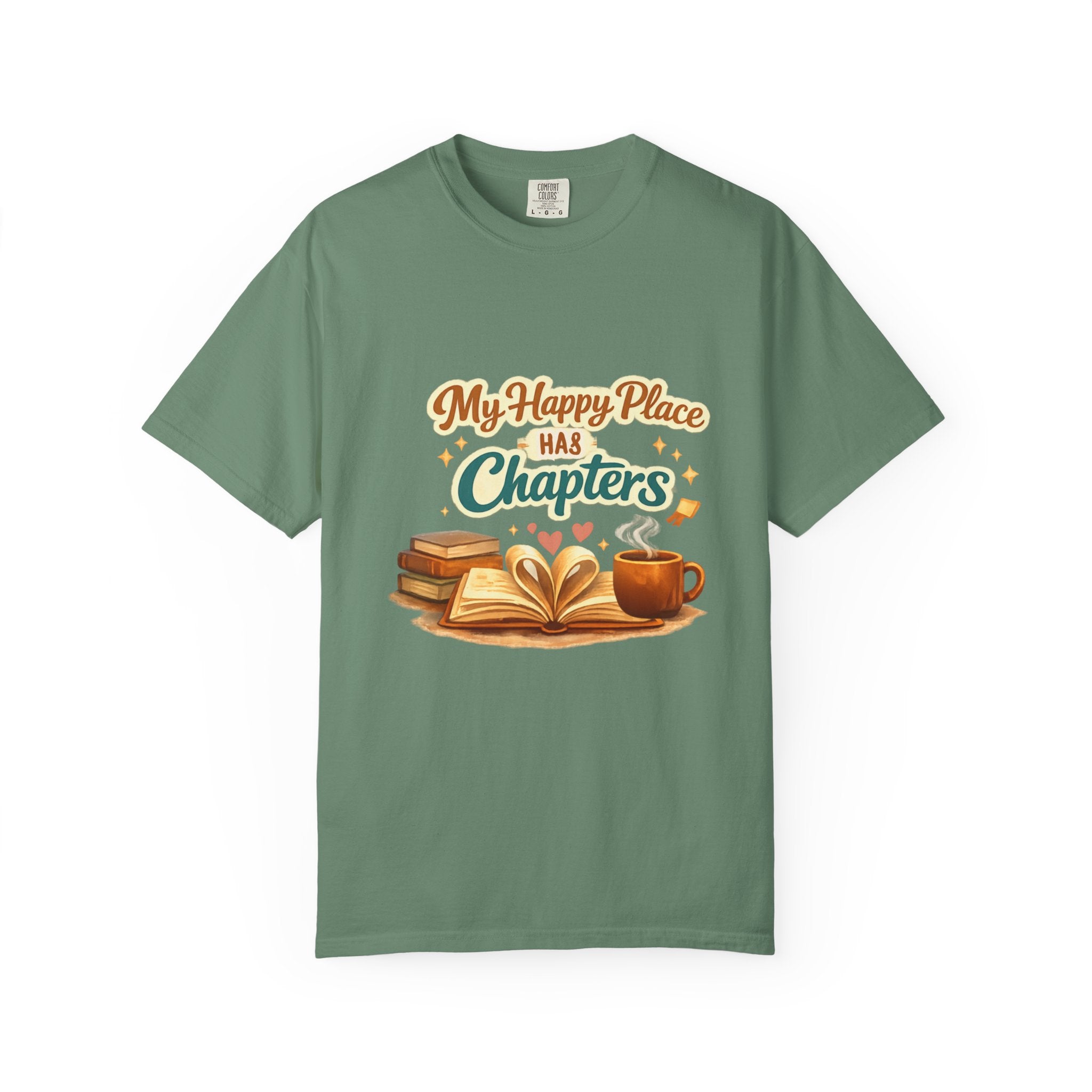 My Happy Place Has Chapters Women's T-Shirt