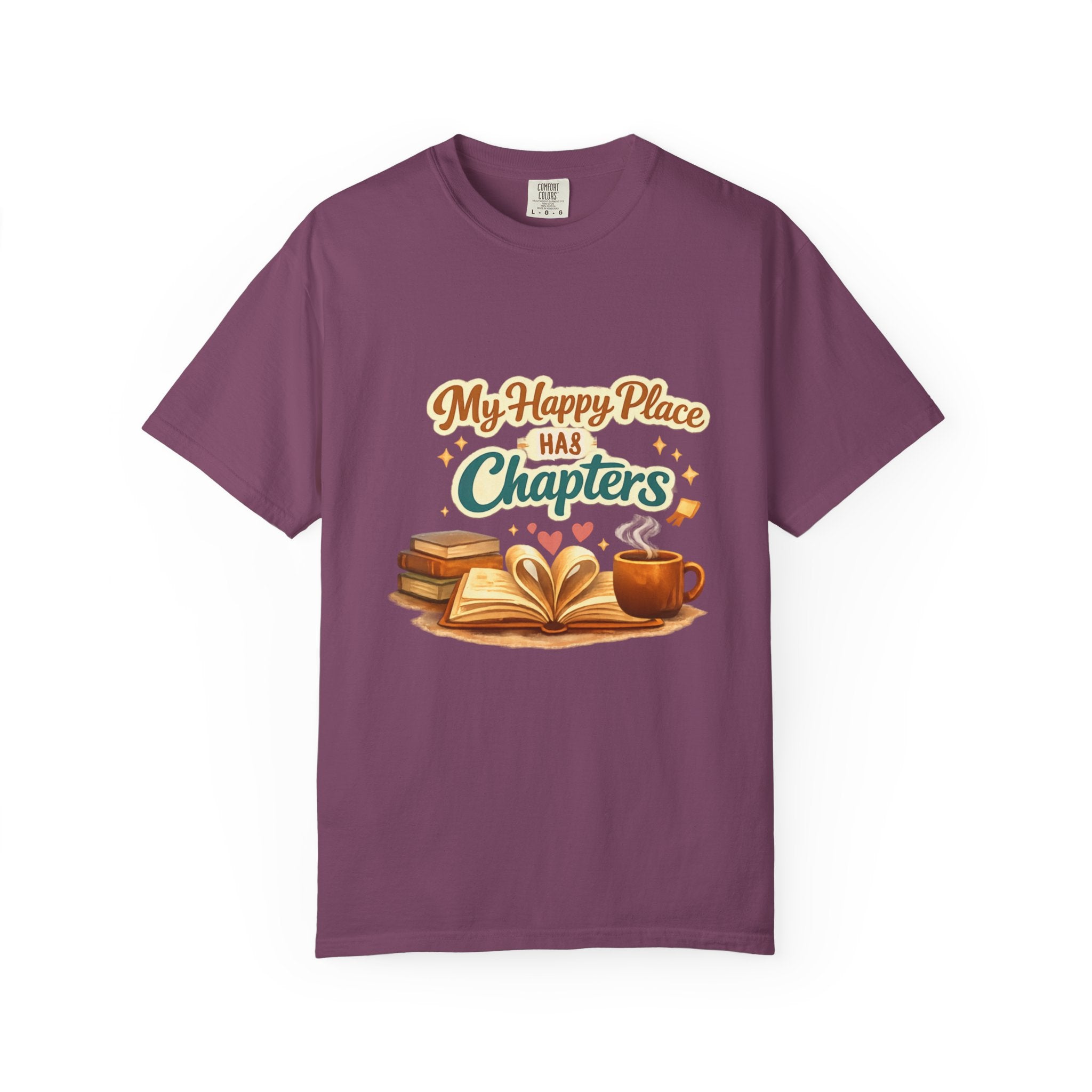 My Happy Place Has Chapters Women's T-Shirt