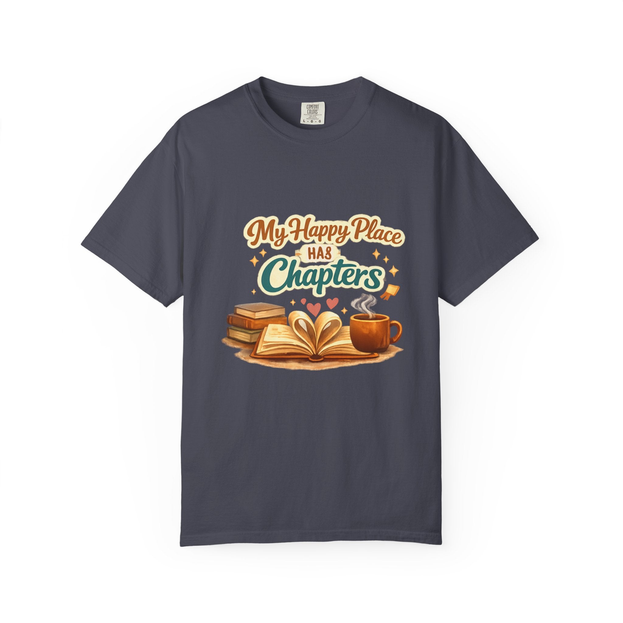 My Happy Place Has Chapters Women's T-Shirt
