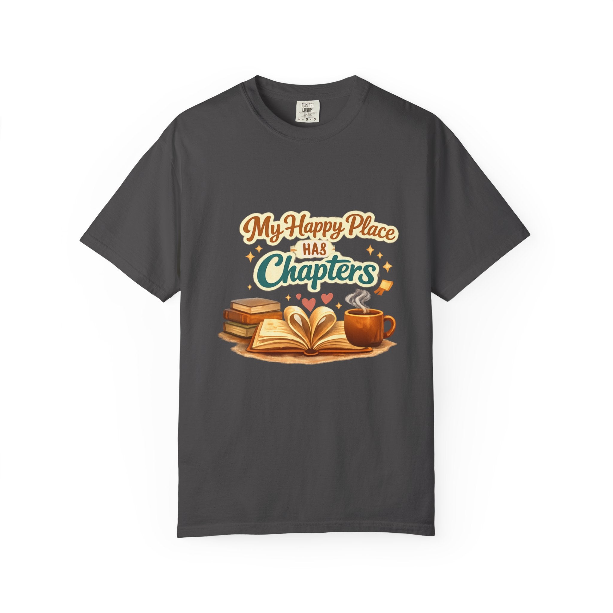 My Happy Place Has Chapters Women's T-Shirt