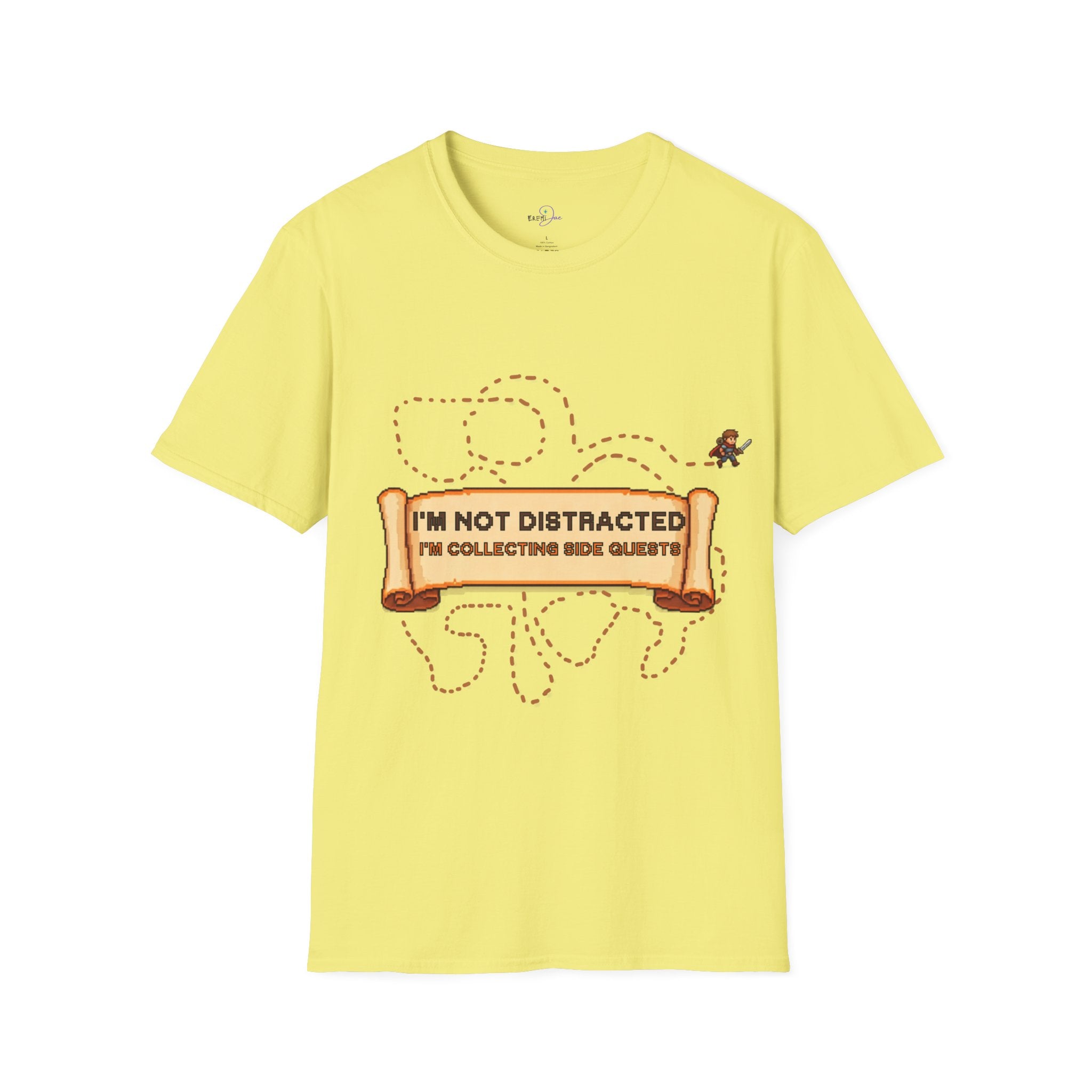 "I'm Not Distracted, I'm Collecting side quests" Adult Graphic Tee